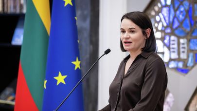 Экс-кандидат в президенты Белоруссии Светлана Тихановская