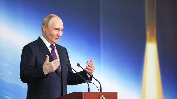 Президент России Владимир Путин - Sputnik Литва