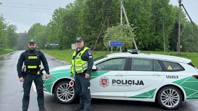 Сотрудники полиции Литвы