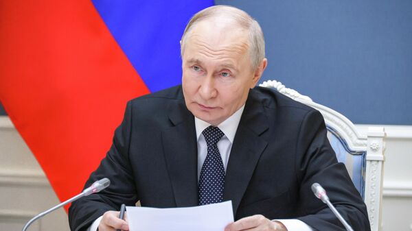 Президент РФ Владимир Путин  - Sputnik Литва