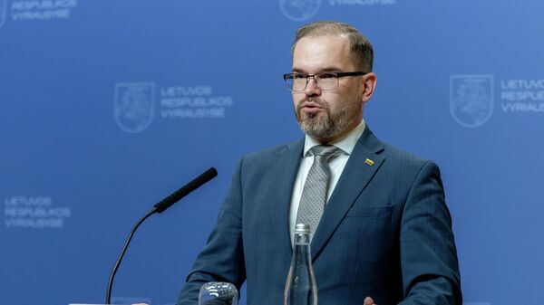 Министр обороны Литвы Робертас Каунас - Sputnik Литва