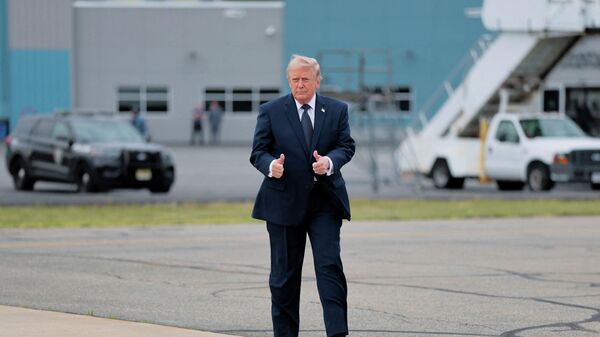 Президент США Дональд Трамп - Sputnik Литва