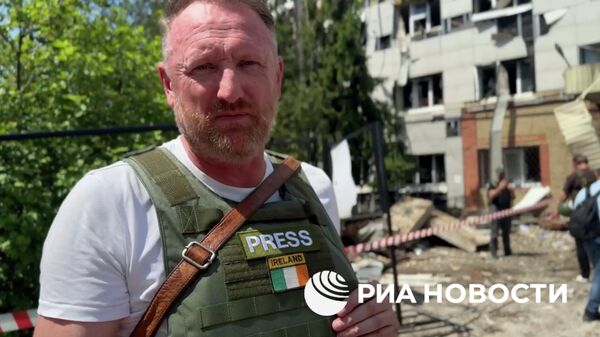 Ирландский журналист об ударе ВСУ по Старобельску - Sputnik Литва