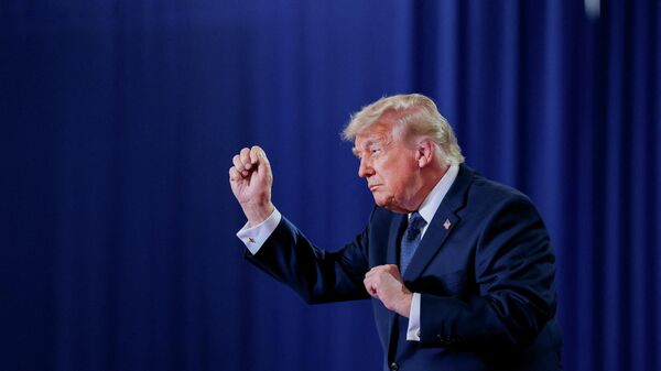 Президент США Дональд Трамп - Sputnik Литва