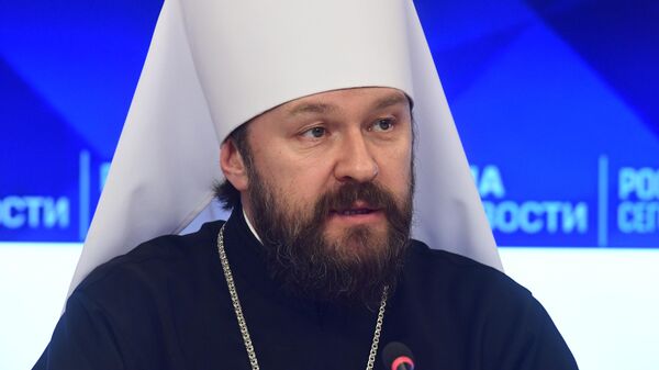 Митрополит Иларион (Григорий Алфеев), архивное фото - Sputnik Литва