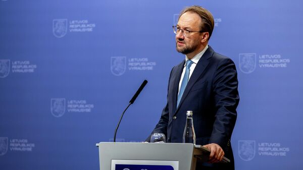 Глава Банка Литвы Гедиминас Шимкус - Sputnik Литва