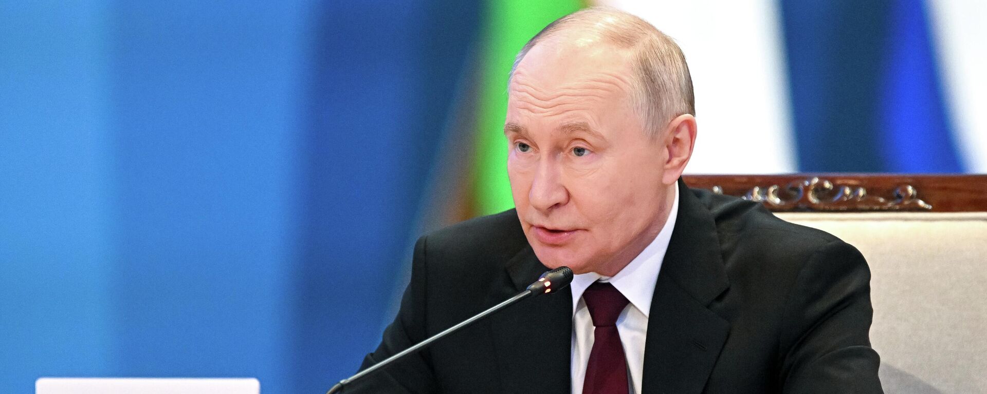 Президент РФ Владимир Путин на заседании Высшего Евразийского экономического совета в Астане - Sputnik Литва, 1920, 29.05.2026