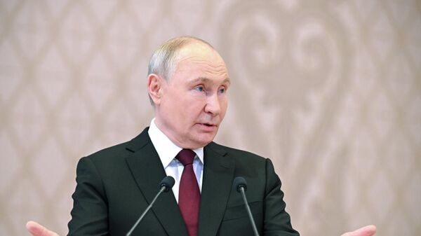 Президент РФ Владимир Путин - Sputnik Литва