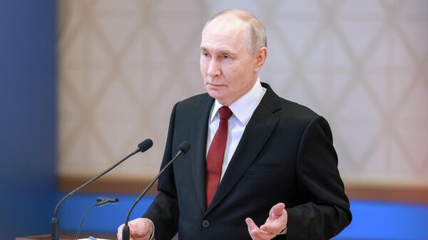 Президент РФ Владимир Путин - Sputnik Литва