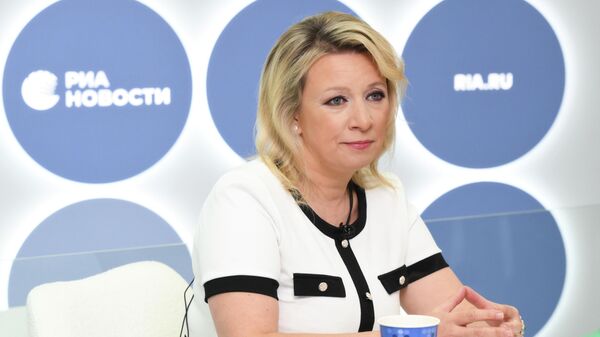 Официальный представитель Министерства иностранных дел России Мария Захарова - Sputnik Литва