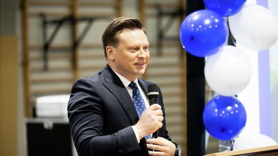 Мэр Вильнюса Валдас Бенкунскас