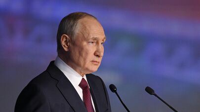 Президент России Владимир Путин на ПМЭФ