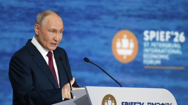 Президент РФ Владимир Путин - Sputnik Литва