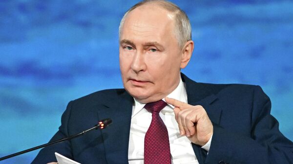  Президент РФ Владимир Путин  - Sputnik Литва