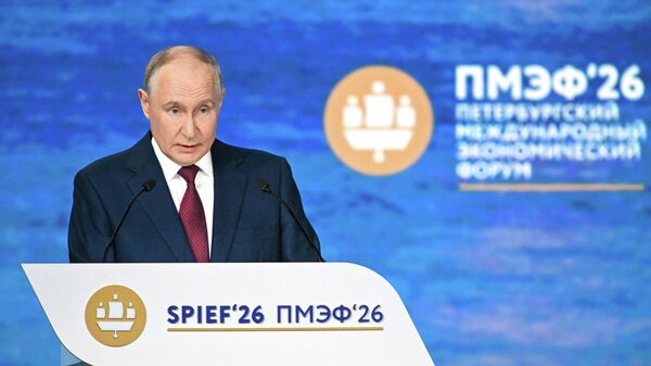 Президент РФ Владимир Путин - Sputnik Литва