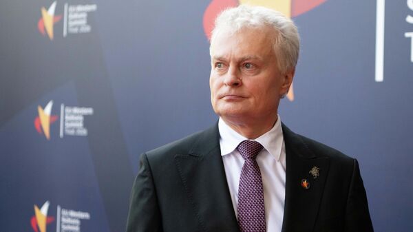 Президент Литвы Гитанас Науседа - Sputnik Литва