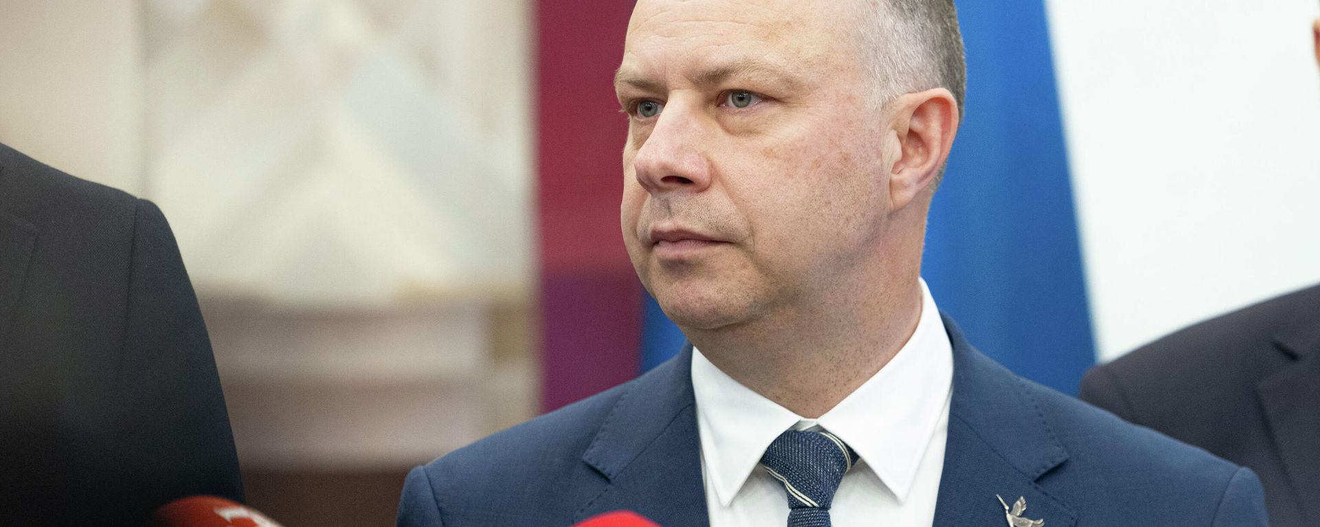 Депутат Европарламента и председатель партии Союз крестьян и зеленых Литвы (СКЗЛ) Аурелиюс Верига - Sputnik Литва, 1920, 19.08.2026