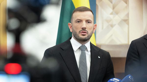 Депутат Европарламента и глава Демократического союза Во имя Литвы Виргиниюс Синкявичюс, архивное фото - Sputnik Литва