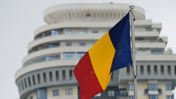 Флаг Румынии, архивное фото - Sputnik Литва