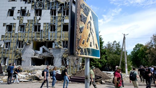 Место трагедии в Старобельске в ЛНР - Sputnik Литва