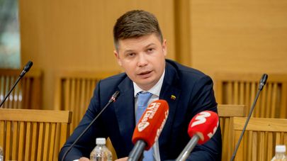 Министр внутренних дел Литвы Мартинас Кателинас