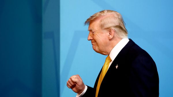 Президент США Дональд Трамп - Sputnik Литва