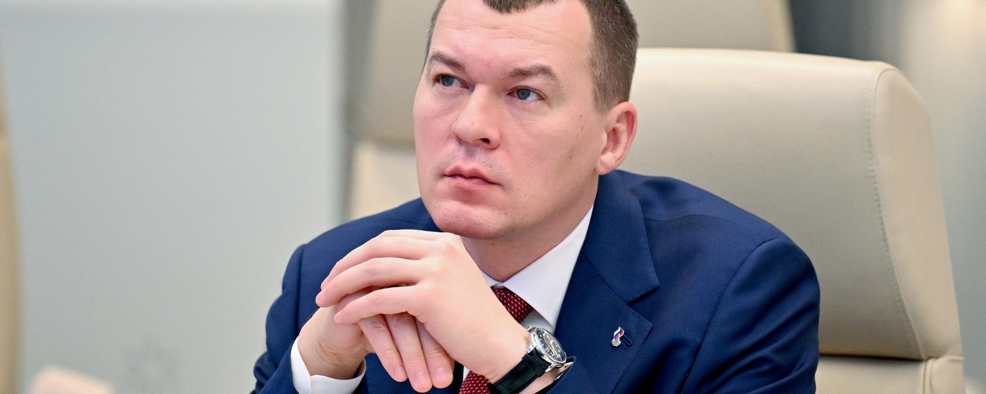 Министр спорта РФ; председатель Олимпийского комитета России Михаил Дегтярев, архивное фото - Sputnik Литва, 1920, 16.07.2026