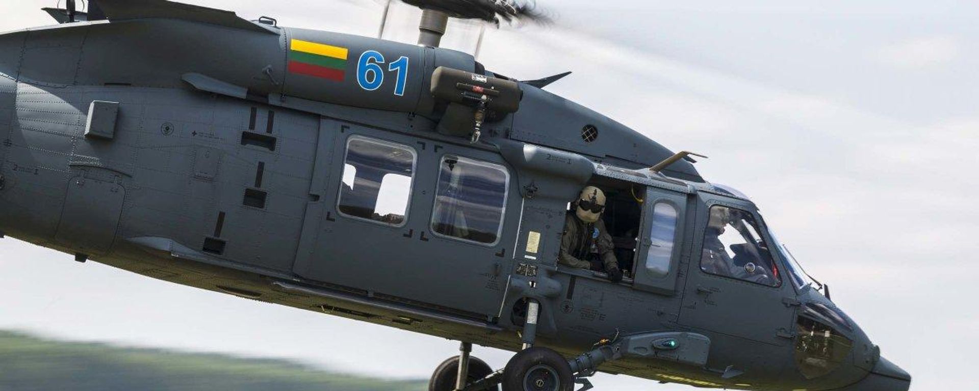 Вертолет UH-60M Black Hawk ВС Литвы - Sputnik Литва, 1920, 21.07.2026