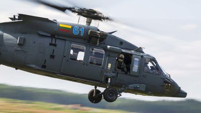Вертолет UH-60M Black Hawk ВС Литвы