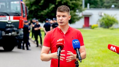 Министр внутренних дел Литвы Мартинас Кателинас