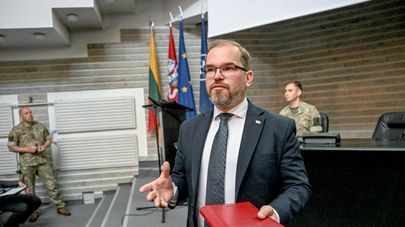 Министр обороны Литвы Робертас Каунас