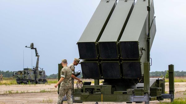 Зенитный ракетный комплекс NASAMS в Литве - Sputnik Литва