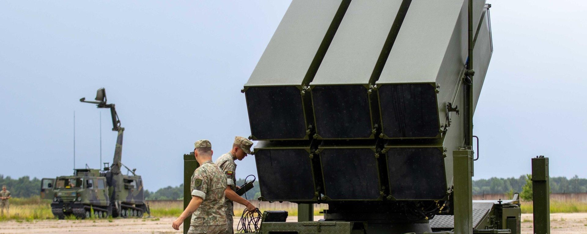 Зенитный ракетный комплекс NASAMS в Литве - Sputnik Литва, 1920, 17.09.2026