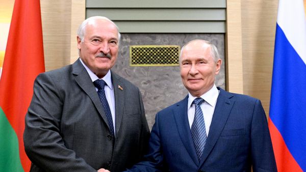 Встреча президента РФ Владимира Путина и президента Белоруссии Александра Лукашенко - Sputnik Литва