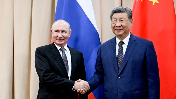 Президент РФ Владимир Путин и председатель КНР Си Цзиньпин - Sputnik Литва
