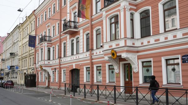 Здание Генерального консульства Германии в Санкт-Петербурге, архивное фото - Sputnik Литва