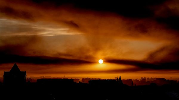 Дым в Киеве - Sputnik Литва
