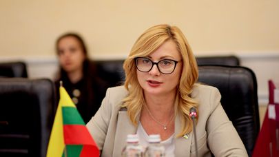 Министр юстиции Литвы Рита Тамашунене, архивное фото