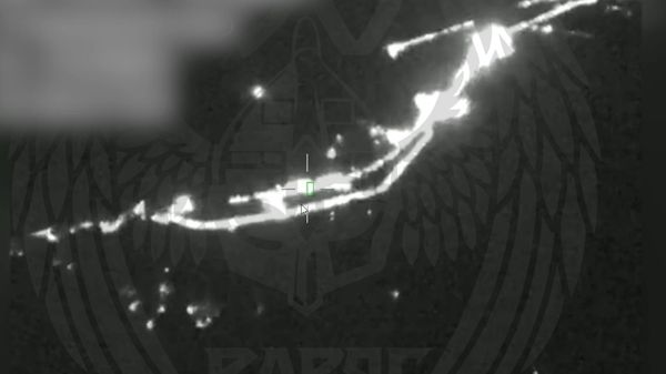 Удар Геранями по погранпереходу Ягодин в Волынской области - Sputnik Литва