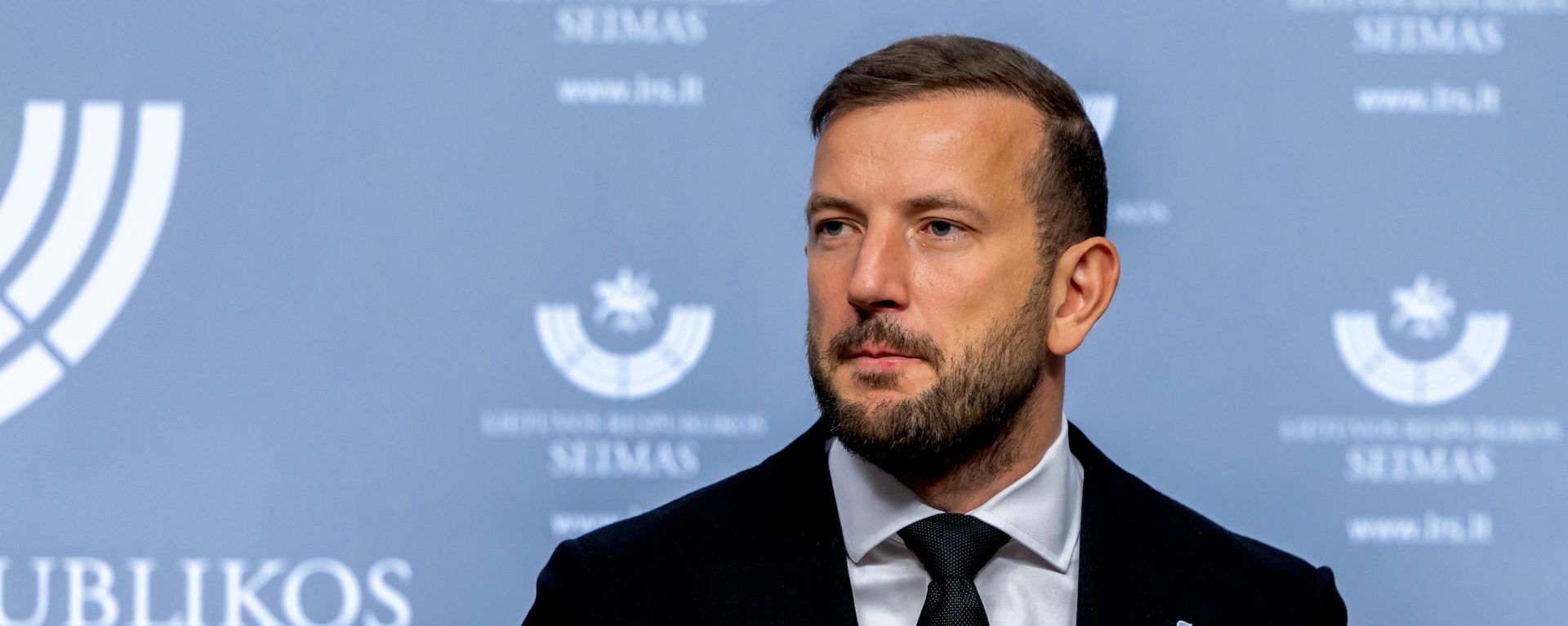 Депутат Европарламента и глава Демократического союза Во имя Литвы Виргиниюс Синкявичюс - Sputnik Литва, 1920, 23.09.2026