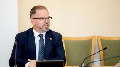 Министр обороны Литвы Робертас Каунас