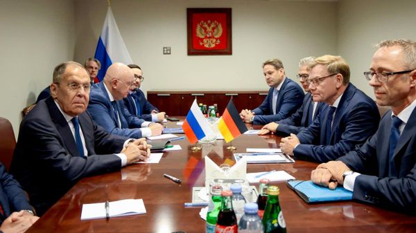 Министр иностранных дел России Сергей Лавров и глава МИД ФРГ Йоханн Вадефуль - Sputnik Литва