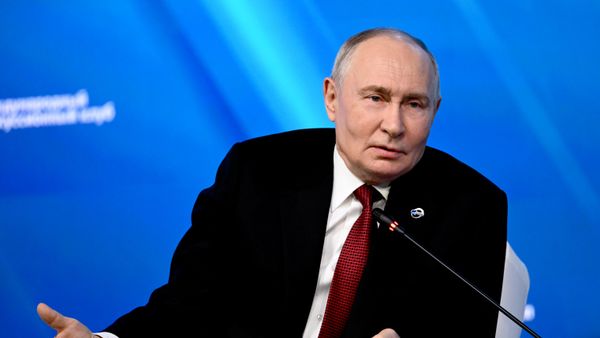 Президент РФ Владимир Путин принял участие в работе дискуссионного клуба Валдай - Sputnik Литва