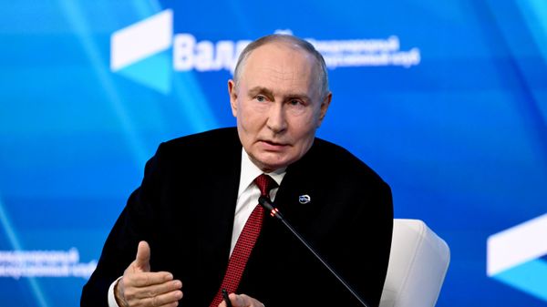 Президент РФ Владимир Путин  - Sputnik Литва