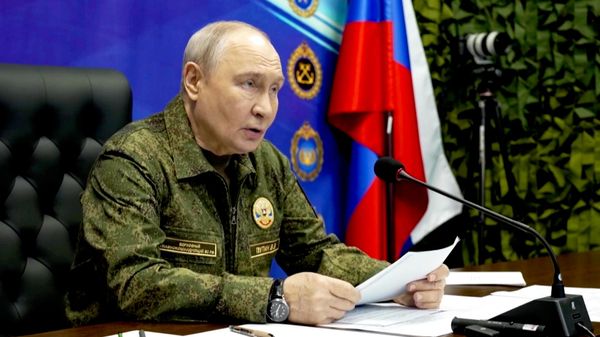 Путин: главная цель – обеспечить абсолютную безопасность приграничья - Sputnik Литва
