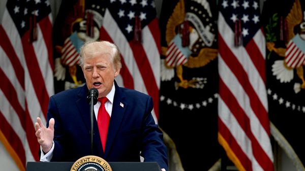 Президент США Дональд Трамп - Sputnik Литва