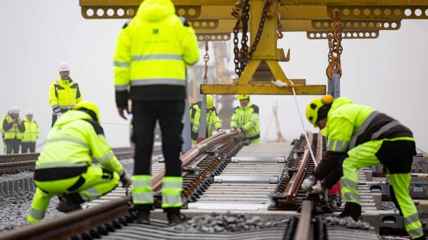 Строительство железной дороги Rail Baltica в Литве - Sputnik Литва