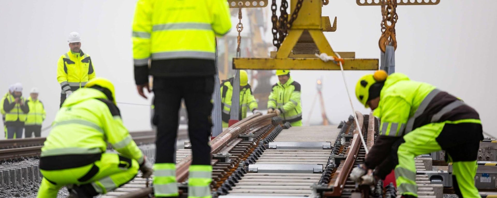 Строительство железной дороги Rail Baltica в Литве - Sputnik Литва, 1920, 28.10.2026