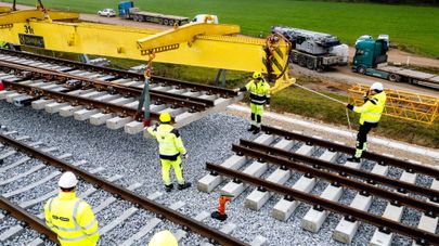 Строительство железной дороги Rail Baltica в Литве
