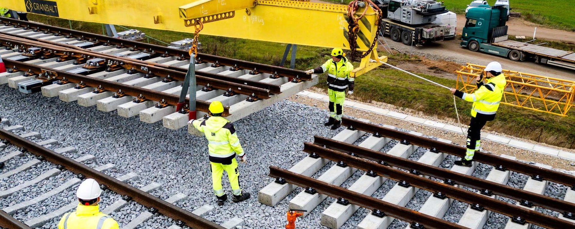 Строительство железной дороги Rail Baltica в Литве - Sputnik Литва, 1920, 22.10.2026